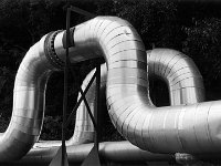 Discharge Pipes Lake Bluff, Illinois - 1977