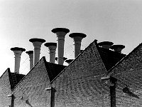 Factory Stacks Chicago, Ilinois - 1975