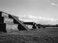 Avenue of the Dead Teotihuacán, Estado de México, Mexico - 1990